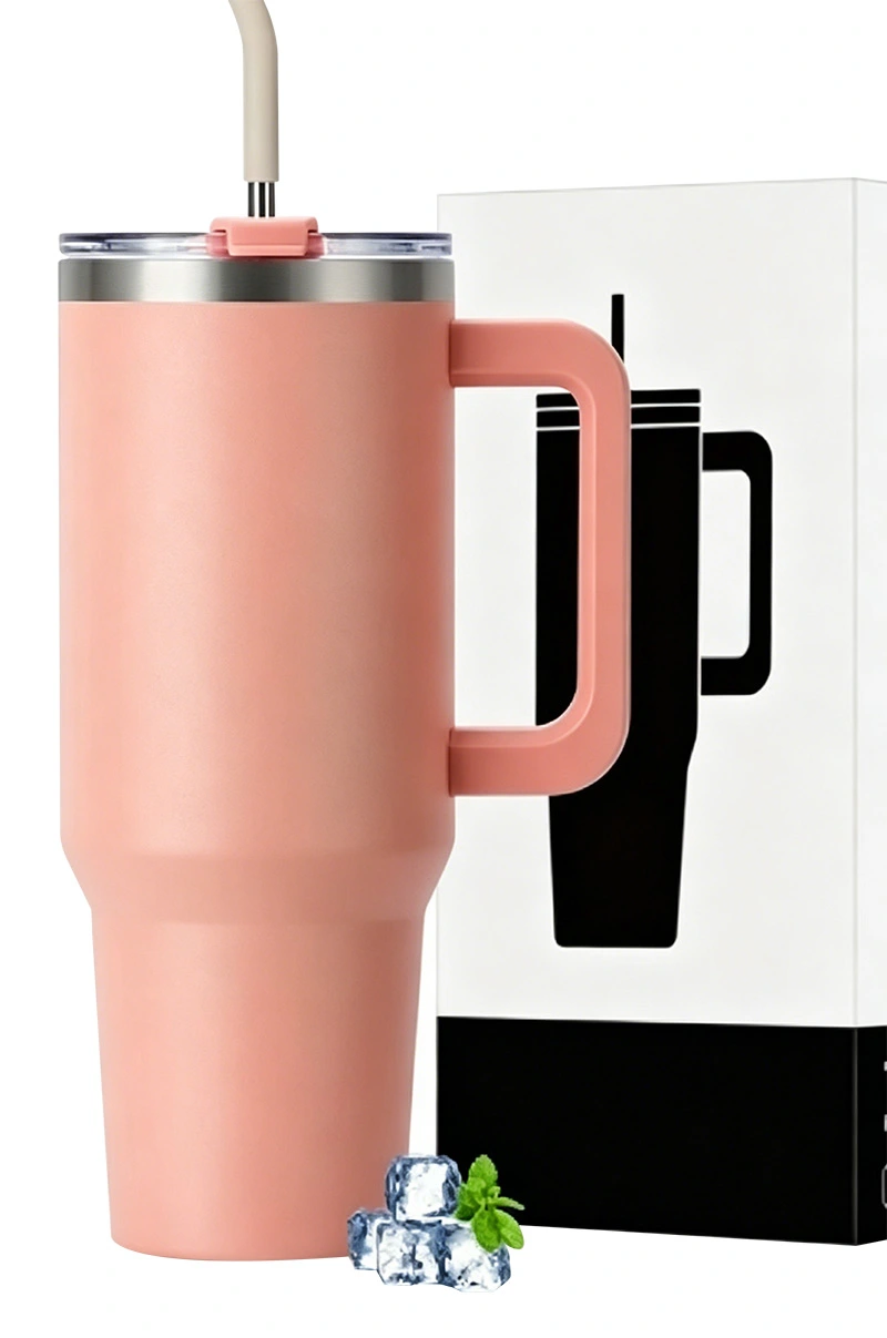 40oz Double Wall Insulated Cup For Travel Car